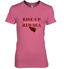 Arizona Cardinals NFL Rise Up Red Sea Women's Premium T-Shirt Women's Premium T-Shirt - belovedtshirt