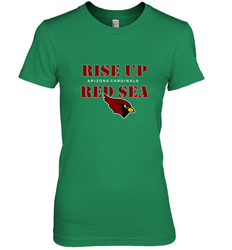 Arizona Cardinals NFL Rise Up Red Sea Women's Premium T-Shirt