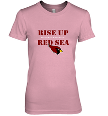 Arizona Cardinals NFL Rise Up Red Sea Women's Premium T-Shirt Women's Premium T-Shirt - belovedtshirt