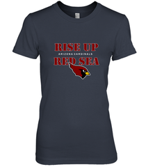 Arizona Cardinals NFL Rise Up Red Sea Women's Premium T-Shirt Women's Premium T-Shirt - belovedtshirt