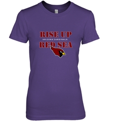 Arizona Cardinals NFL Rise Up Red Sea Women's Premium T-Shirt Women's Premium T-Shirt - belovedtshirt