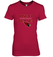 Arizona Cardinals NFL Rise Up Red Sea Women's Premium T-Shirt Women's Premium T-Shirt - belovedtshirt