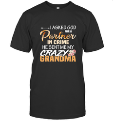 Crazy Grandma Partner in crime Men's T-Shirt