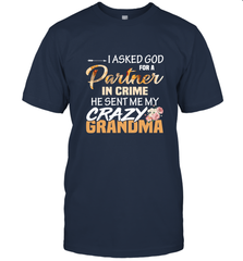 Crazy Grandma Partner in crime Men's T-Shirt Men's T-Shirt - belovedtshirt