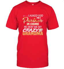 Crazy Grandma Partner in crime Men's T-Shirt Men's T-Shirt - belovedtshirt