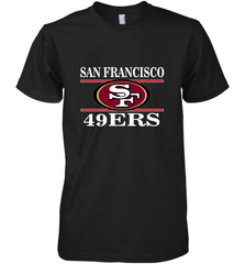 NFL San Francisco 49ers Logo Champion Men's Premium T-Shirt Men's Premium T-Shirt - belovedtshirt