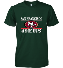 NFL San Francisco 49ers Logo Champion Men's Premium T-Shirt Men's Premium T-Shirt - belovedtshirt