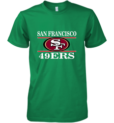 NFL San Francisco 49ers Logo Champion Men's Premium T-Shirt
