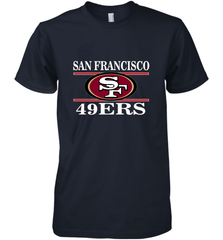 NFL San Francisco 49ers Logo Champion Men's Premium T-Shirt Men's Premium T-Shirt - belovedtshirt