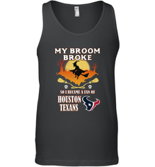 Broom Broke So I Became A Fan of Houston Texans  NFL Halloween Costume Men's Tank Top Men's Tank Top - belovedtshirt