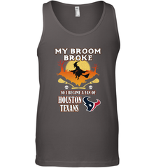 Broom Broke So I Became A Fan of Houston Texans  NFL Halloween Costume Men's Tank Top Men's Tank Top - belovedtshirt