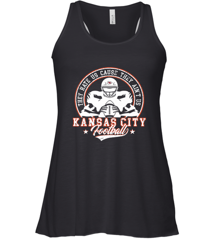 Vintage NFL Kansas City Football Logo Women's Racerback Tank Women's Racerback Tank / Black / XS Women's Racerback Tank - belovedtshirt