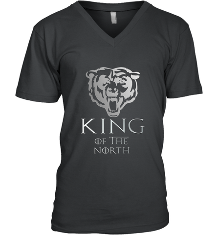 King of The North Bears Football Champions Gift Men's V-Neck Men's V-Neck / Black / S Men's V-Neck - belovedtshirt