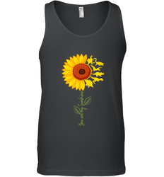 You're My Sunshine Sunflower Dinosaur T Rex Men's Tank Top