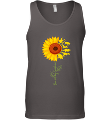 You're My Sunshine Sunflower Dinosaur T Rex Men's Tank Top Men's Tank Top - belovedtshirt