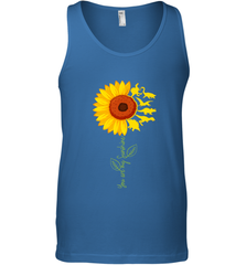 You're My Sunshine Sunflower Dinosaur T Rex Men's Tank Top Men's Tank Top - belovedtshirt