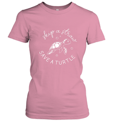Skip A Straw Save A Turtle Shirt Save The Turtles Women's T-Shirt Women's T-Shirt - belovedtshirt