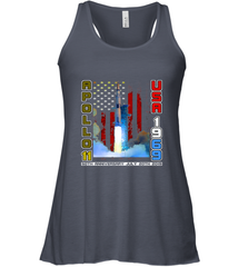 Apollo 11 50th Anniversary Moon Landing 1969 2019 Science Women's Racerback Tank Women's Racerback Tank - belovedtshirt