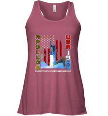 Apollo 11 50th Anniversary Moon Landing 1969 2019 Science Women's Racerback Tank Women's Racerback Tank - belovedtshirt