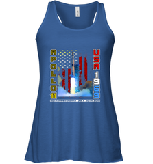Apollo 11 50th Anniversary Moon Landing 1969 2019 Science Women's Racerback Tank Women's Racerback Tank - belovedtshirt