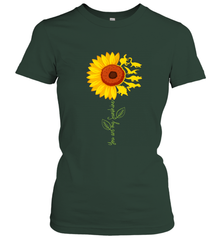 You're My Sunshine Sunflower Dinosaur T Rex Women's T-Shirt Women's T-Shirt - belovedtshirt