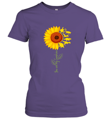You're My Sunshine Sunflower Dinosaur T Rex Women's T-Shirt Women's T-Shirt - belovedtshirt