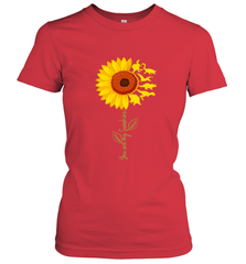 You're My Sunshine Sunflower Dinosaur T Rex Women's T-Shirt Women's T-Shirt - belovedtshirt