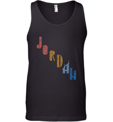 Vintage Jordan t shirt with Skyscarper Jordan Men's Tank Top Men's Tank Top - belovedtshirt