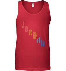 Vintage Jordan t shirt with Skyscarper Jordan Men's Tank Top Men's Tank Top - belovedtshirt