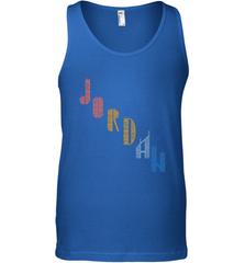 Vintage Jordan t shirt with Skyscarper Jordan Men's Tank Top Men's Tank Top - belovedtshirt