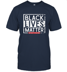 Say Black Lives Matter and No To Racism Human Rights Slogan Men's T-Shirt Men's T-Shirt - belovedtshirt