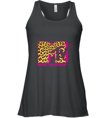 MTV Logo Leopard Print Women's Racerback Tank Women's Racerback Tank - belovedtshirt