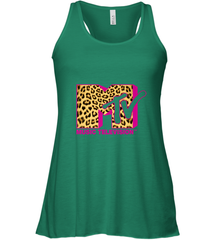 MTV Logo Leopard Print Women's Racerback Tank Women's Racerback Tank - belovedtshirt