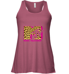 MTV Logo Leopard Print Women's Racerback Tank Women's Racerback Tank - belovedtshirt