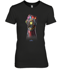 Marvel Avengers Endgame Infinity Stone Gauntlet Color Logo Women's Premium T-Shirt Women's Premium T-Shirt - belovedtshirt