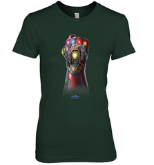 Marvel Avengers Endgame Infinity Stone Gauntlet Color Logo Women's Premium T-Shirt Women's Premium T-Shirt - belovedtshirt