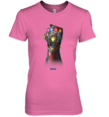 Marvel Avengers Endgame Infinity Stone Gauntlet Color Logo Women's Premium T-Shirt Women's Premium T-Shirt - belovedtshirt