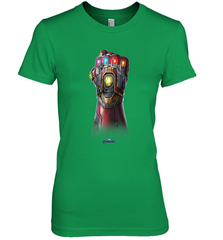 Marvel Avengers Endgame Infinity Stone Gauntlet Color Logo Women's Premium T-Shirt Women's Premium T-Shirt - belovedtshirt
