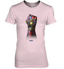 Marvel Avengers Endgame Infinity Stone Gauntlet Color Logo Women's Premium T-Shirt Women's Premium T-Shirt - belovedtshirt
