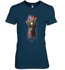 Marvel Avengers Endgame Infinity Stone Gauntlet Color Logo Women's Premium T-Shirt Women's Premium T-Shirt - belovedtshirt