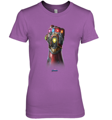 Marvel Avengers Endgame Infinity Stone Gauntlet Color Logo Women's Premium T-Shirt Women's Premium T-Shirt - belovedtshirt