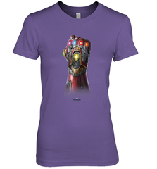 Marvel Avengers Endgame Infinity Stone Gauntlet Color Logo Women's Premium T-Shirt Women's Premium T-Shirt - belovedtshirt