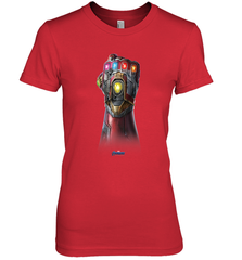 Marvel Avengers Endgame Infinity Stone Gauntlet Color Logo Women's Premium T-Shirt Women's Premium T-Shirt - belovedtshirt