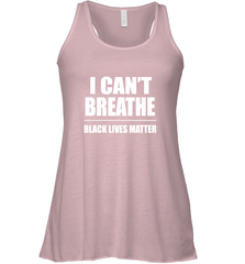 I can't breathe Black lives matter Women's Racerback Tank Women's Racerback Tank - belovedtshirt