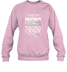 Crazy Grandma Crewneck Sweatshirt Crewneck Sweatshirt - belovedtshirt