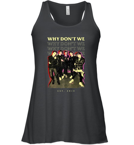 Why Don't We Vintage Rockers Women's Racerback Tank Women's Racerback Tank / Black / XS Women's Racerback Tank - belovedtshirt