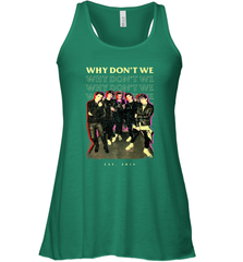 Why Don't We Vintage Rockers Women's Racerback Tank Women's Racerback Tank - belovedtshirt