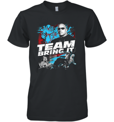 WWE The Rock Team Bring It Men's Premium T-Shirt