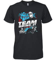 WWE The Rock Team Bring It Men's Premium T-Shirt Men's Premium T-Shirt - belovedtshirt