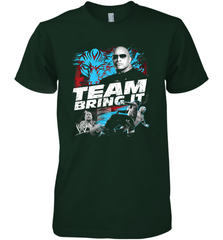 WWE The Rock Team Bring It Men's Premium T-Shirt Men's Premium T-Shirt - belovedtshirt